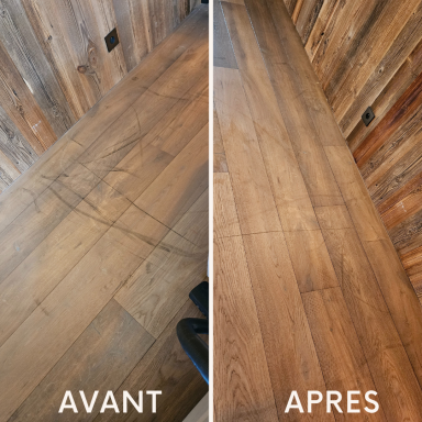 Nettoyage parquet
